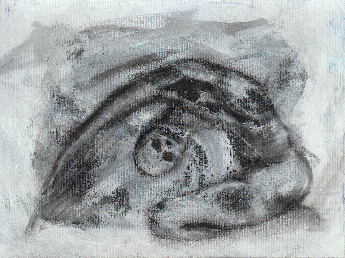 &quot;The Dance Beneath the Skin&quot; (acrylic, mixed media)